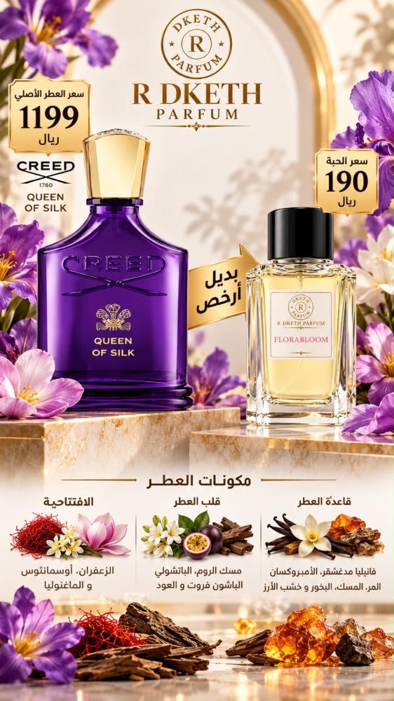 عطر اردكت مستوحه فلورا بلوم ايدي بارفيوم 100مل