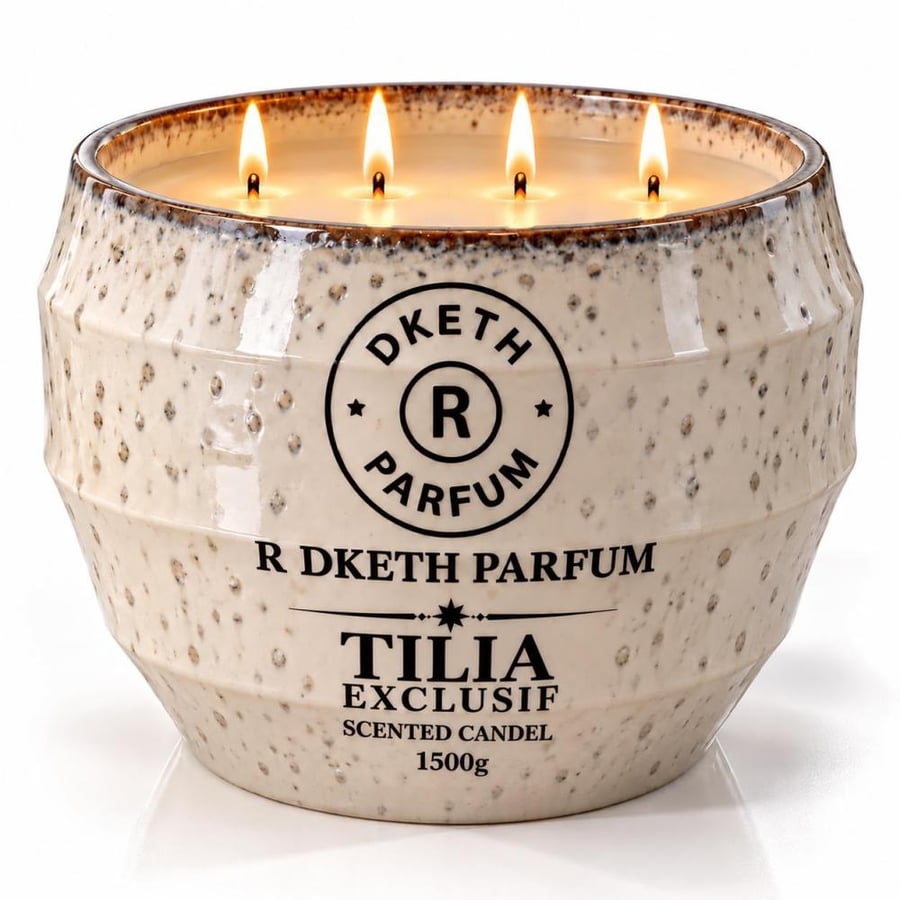 شمعة آر دكث تيليا إكسكلوسيف المعطّرة – 1500 غرام R Dketh Parfum Tilia Exclusif Scented Candle – 1500g