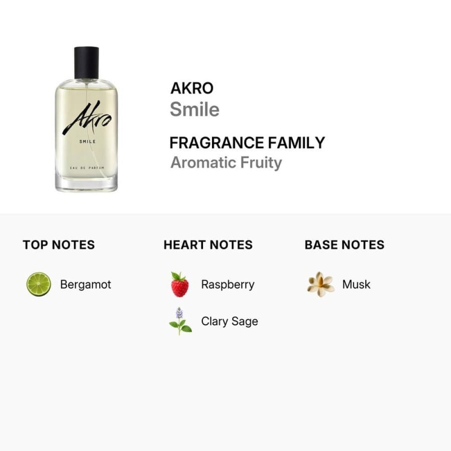 عطر سمايل أو دي بارفيوم للجنسين أكرو100مل