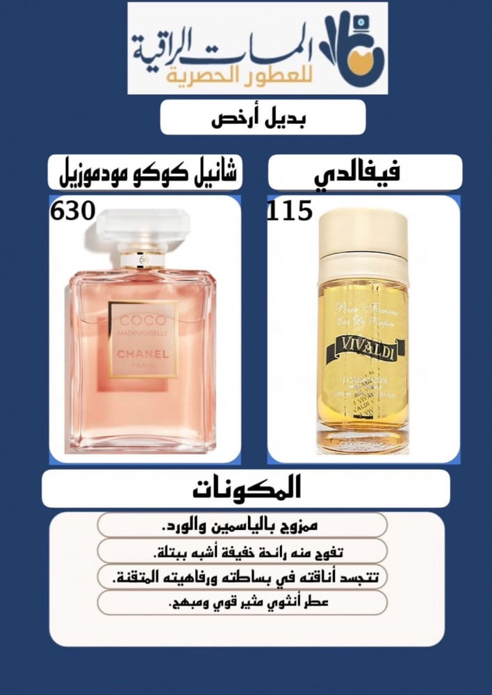 عطر مستوحى عطر فيفالدي كزنوفا 100 مل