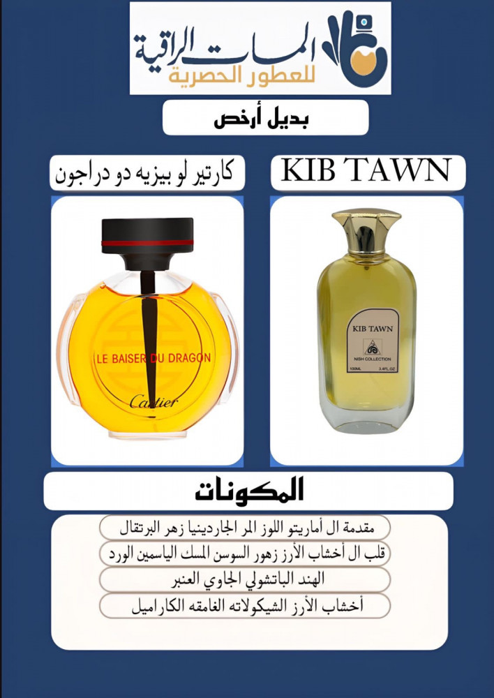 عطر مستوحى عطر نيش كوليكشن كيب تاون حجم 100مل