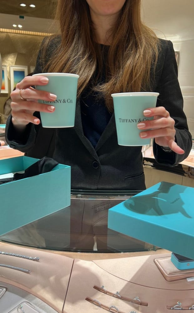 Tiffany cups