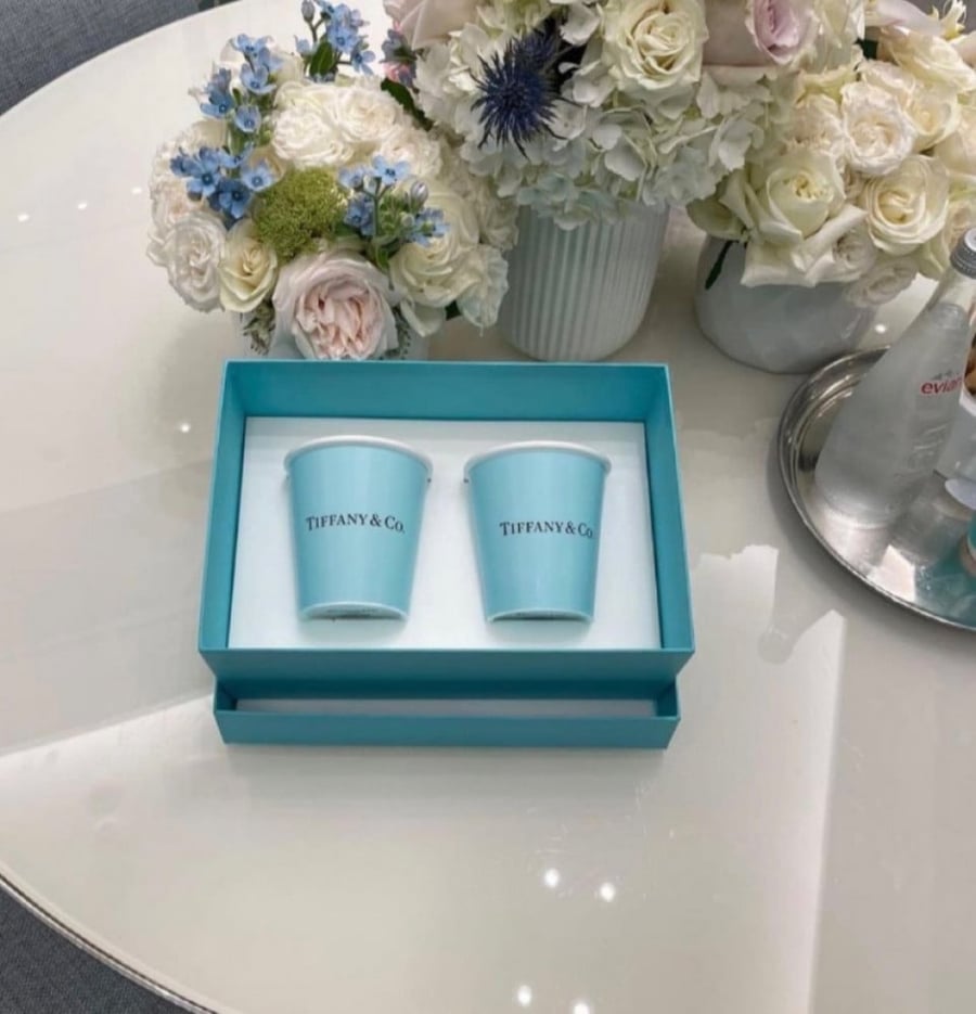 Tiffany cups