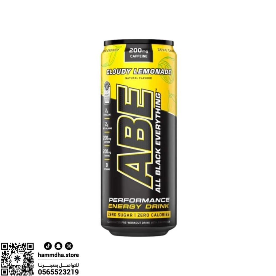 مشروب مكمل غذائي ABE بنكهة الليمون 330مل