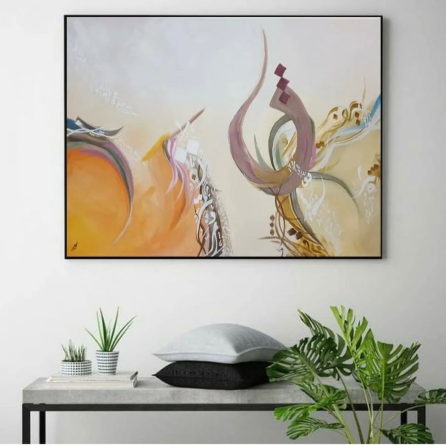 فنان تشكيلي رسم فن تشكيلي مالي الطاسان