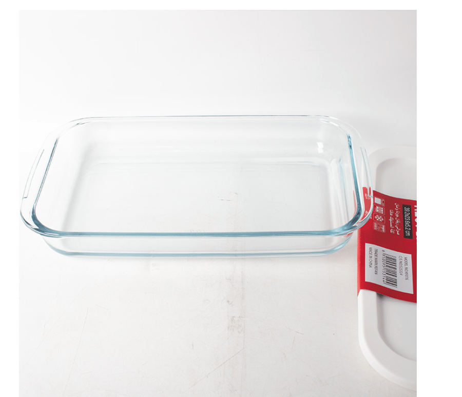 Pyrex tray with lid 2.2 liters