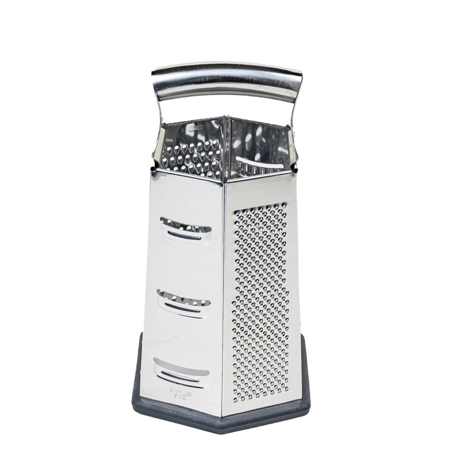 Grater faces stainless steel