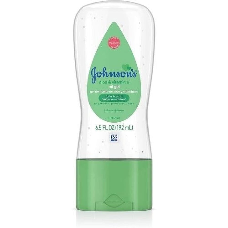 Aloe Vera and Vitamin E Gel Oil from Johnson's - 192 ml
