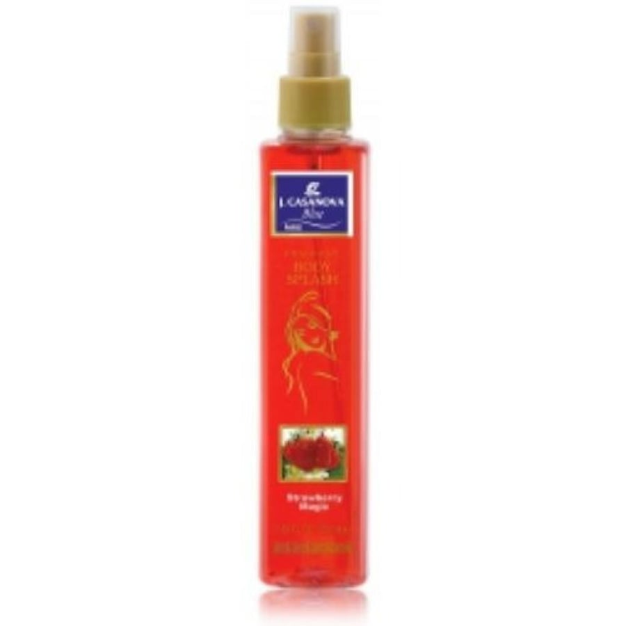Kazanova Blue Body Spray with the charm of strawberry - 235 ml