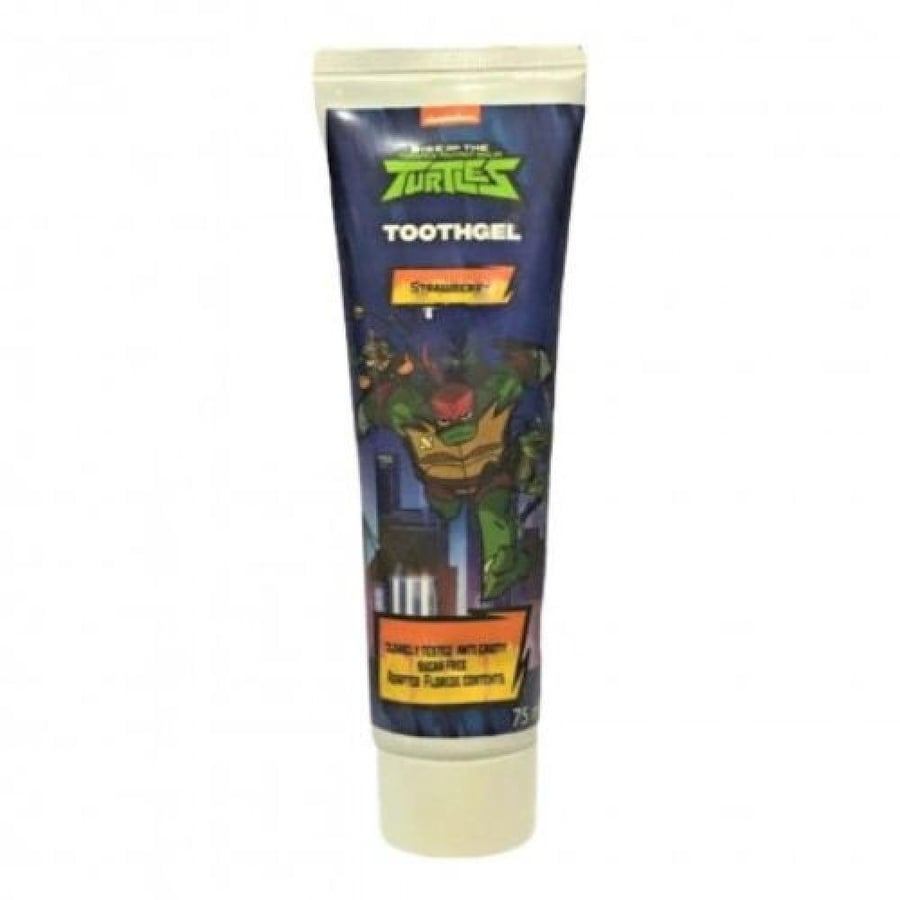 Teenage Mutant Ninja Turtles toothbrush with strawberry scent from Nickelodeon 70 ml