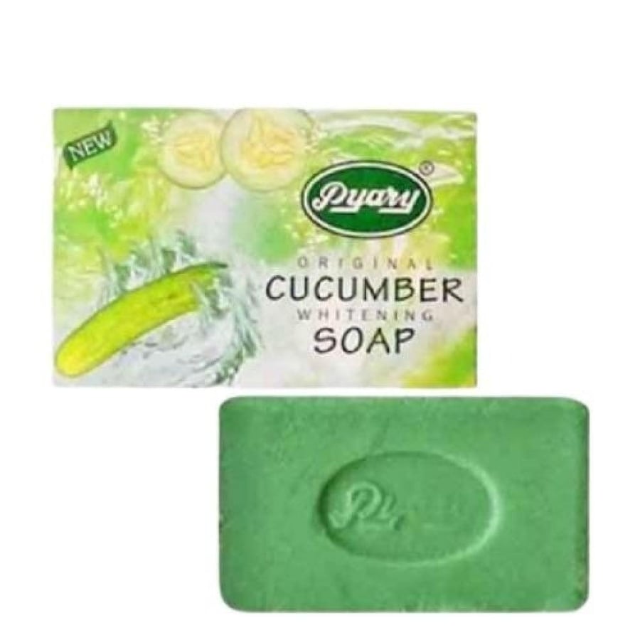 Herbal cucumber soap handmade by Beary 75g