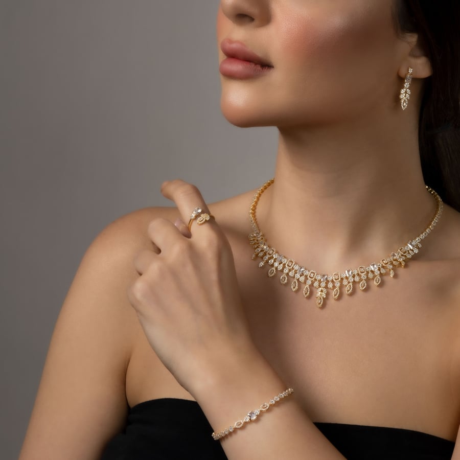 Large evening set accessory BMG1304-GW7