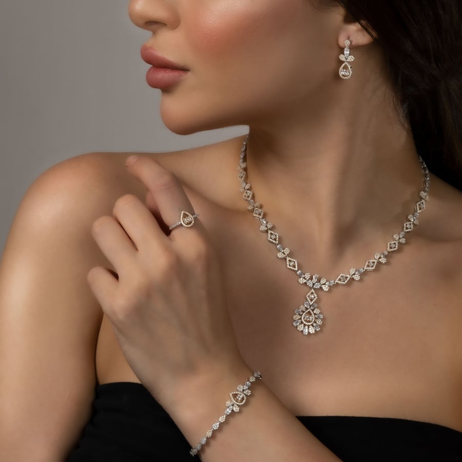 اكسسوار طقم سهرة كبير BMG1326-TW7