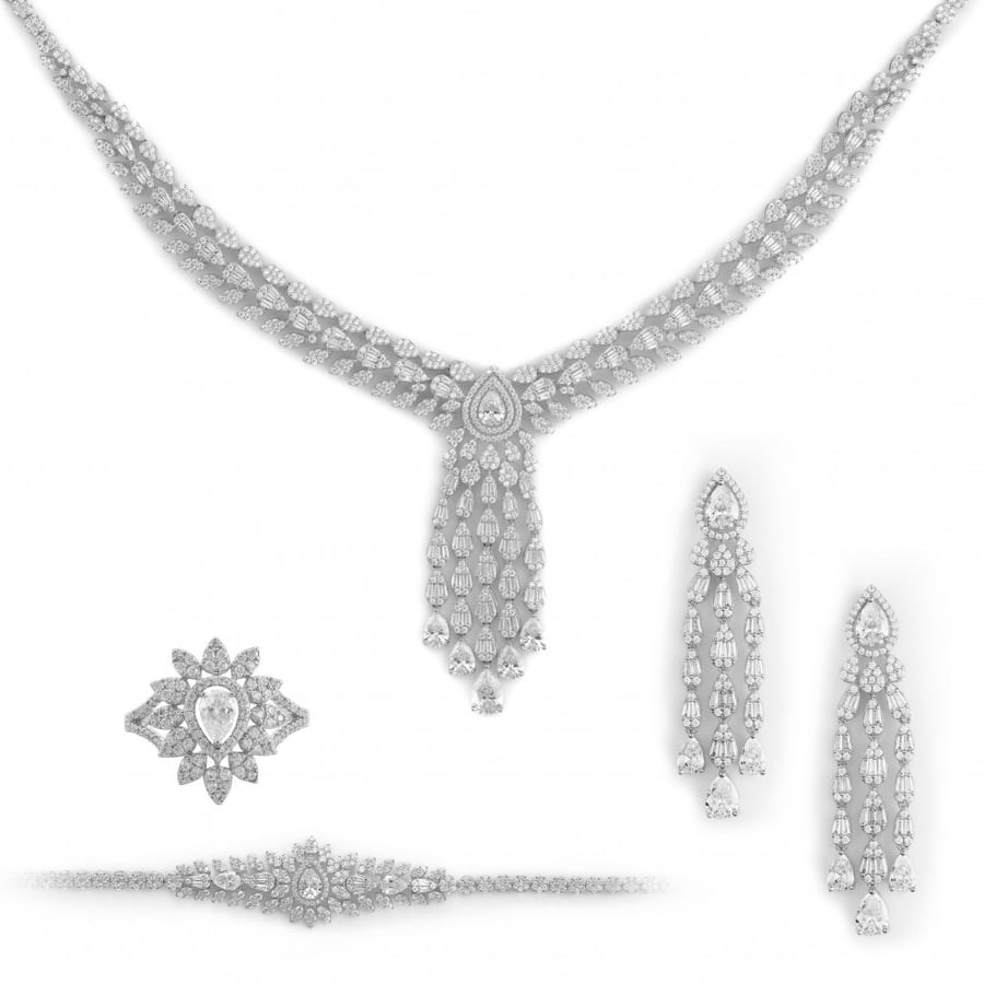 اكسسوار طقم سهرة كبير BMG1307-SW7