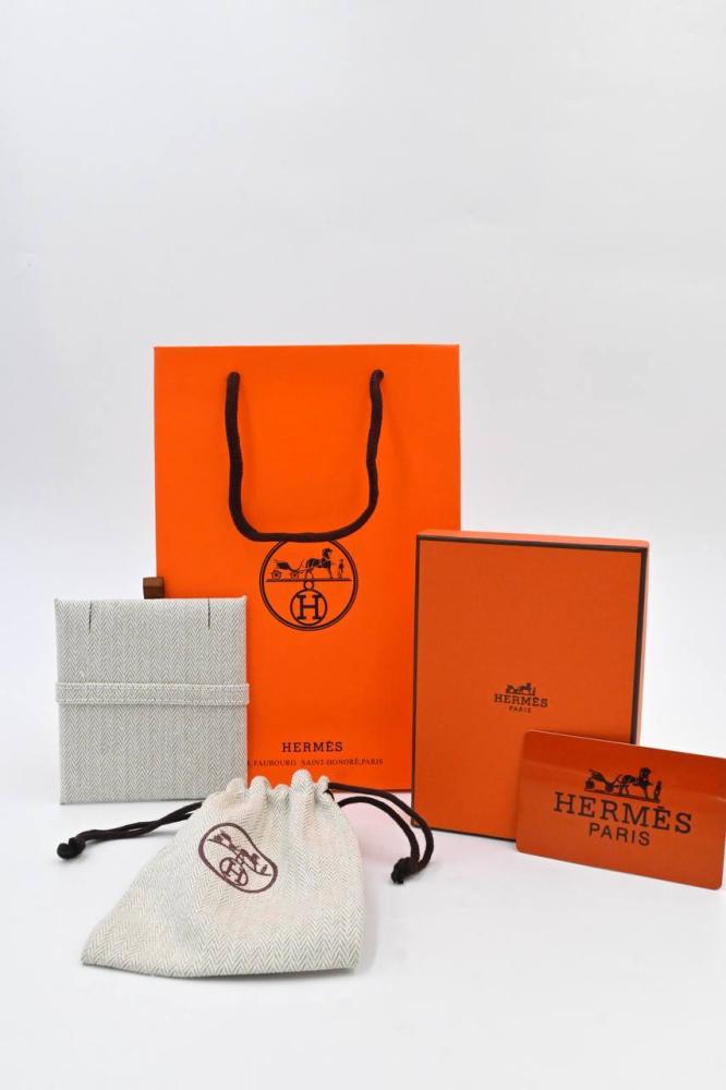 Red H necklace