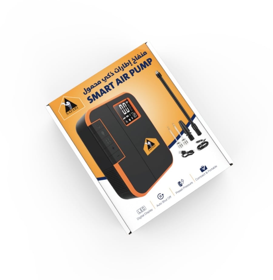 سفاري منفاخ اطارات ذكي محمول dp3