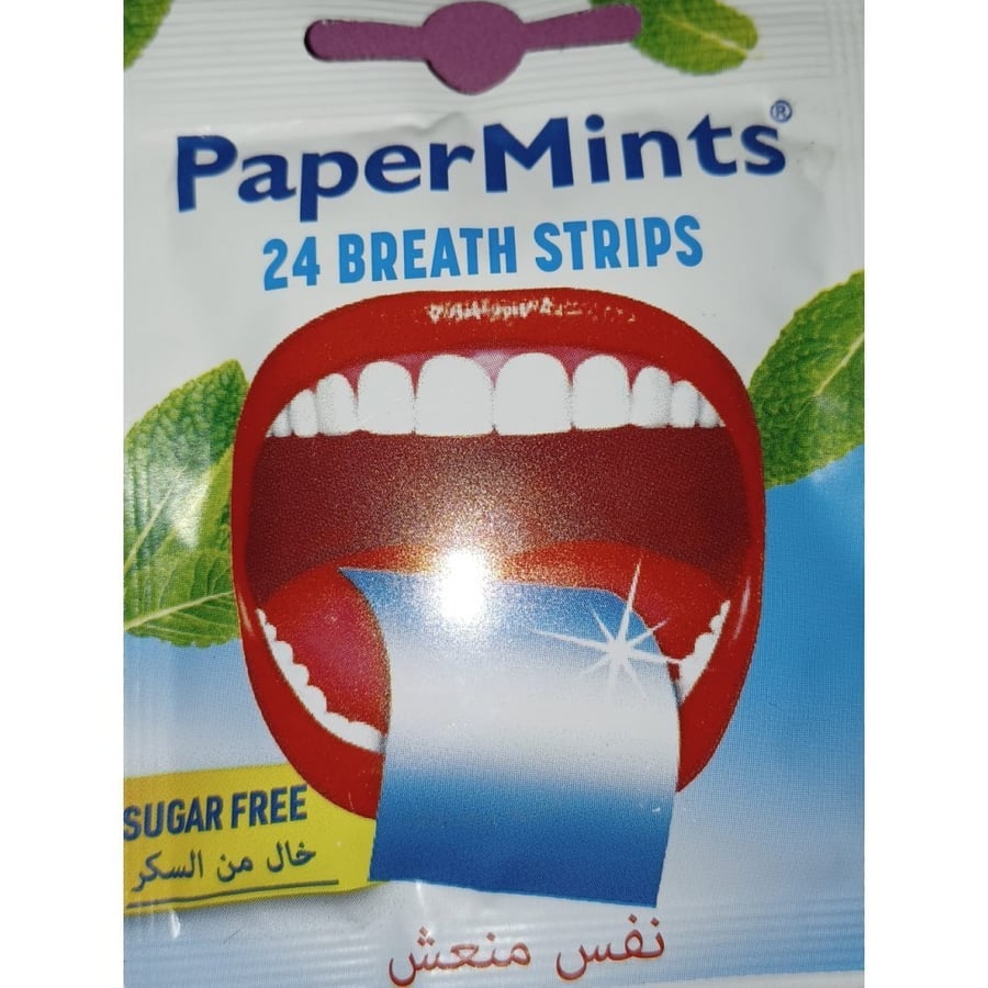 بيبرمنتس شرائح نفس منعش 24 حبة