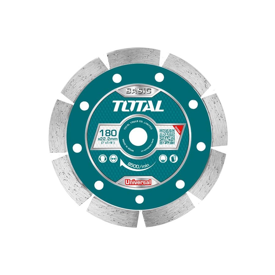 دسك قص رخام مفتوح TOTAL توتال "7 22.2mm-7.5mm-max8500 TAC2111803