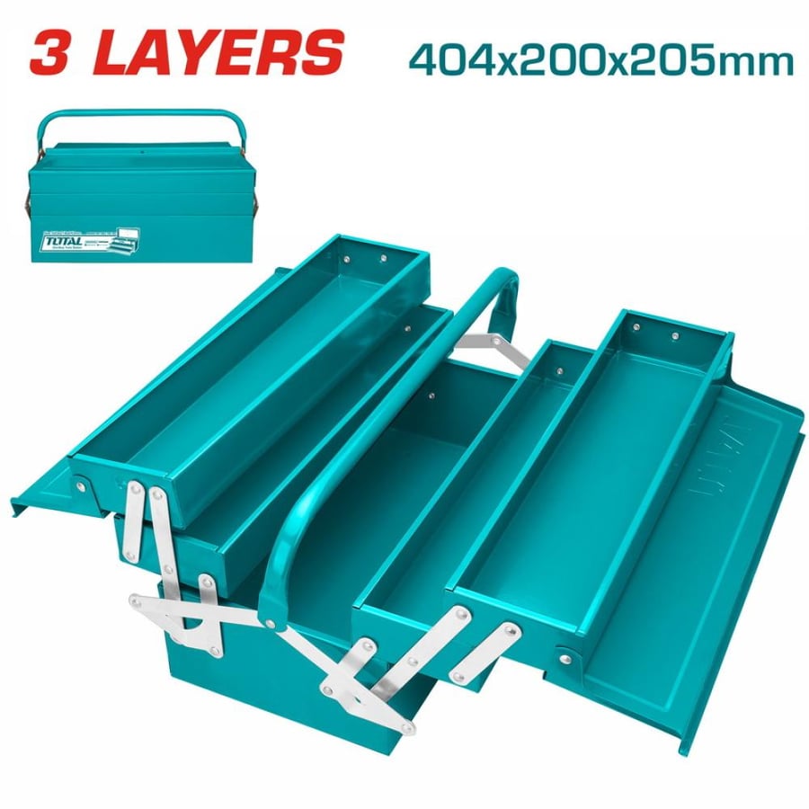 TOTAL THT10702 Tool box toolbox 40*20 3 layers