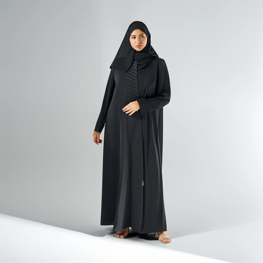 عباية لف كلوش ناعمة من الحرير