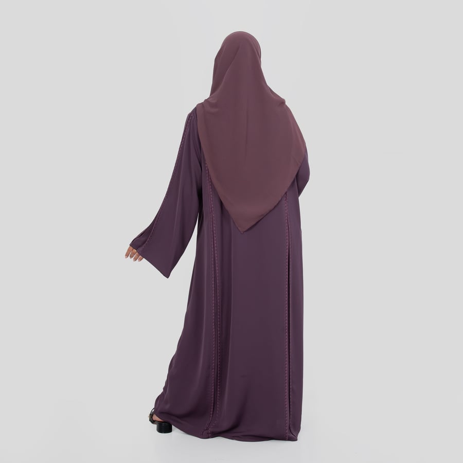 عباية كلوش ناعمة من الحرير