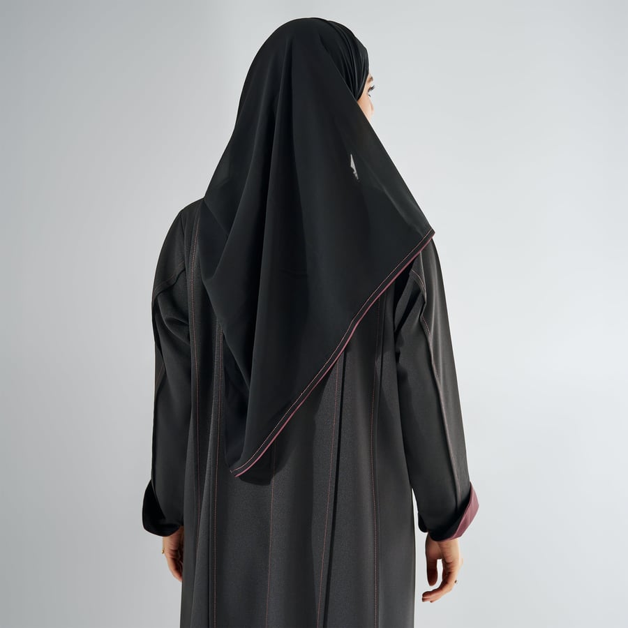 عباية من قماش الكريب الفاخر