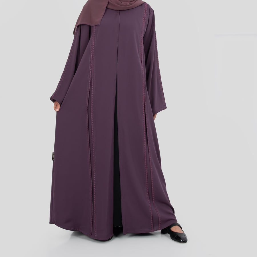 عباية كلوش ناعمة من الحرير