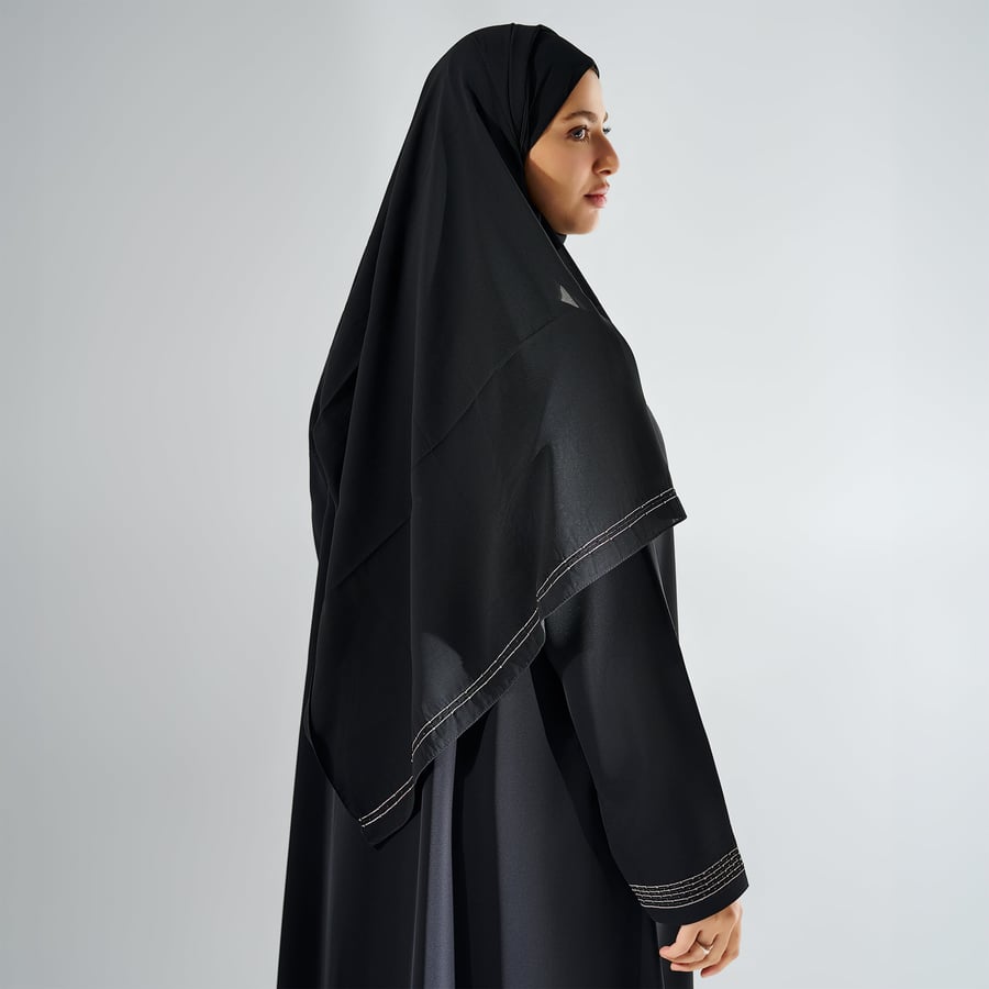عباية كلوش ناعمة من الحرير