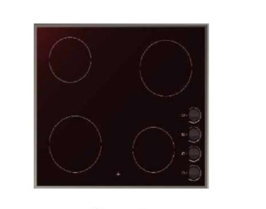 Ceramic electric hob 60 cm - Kitchen Line