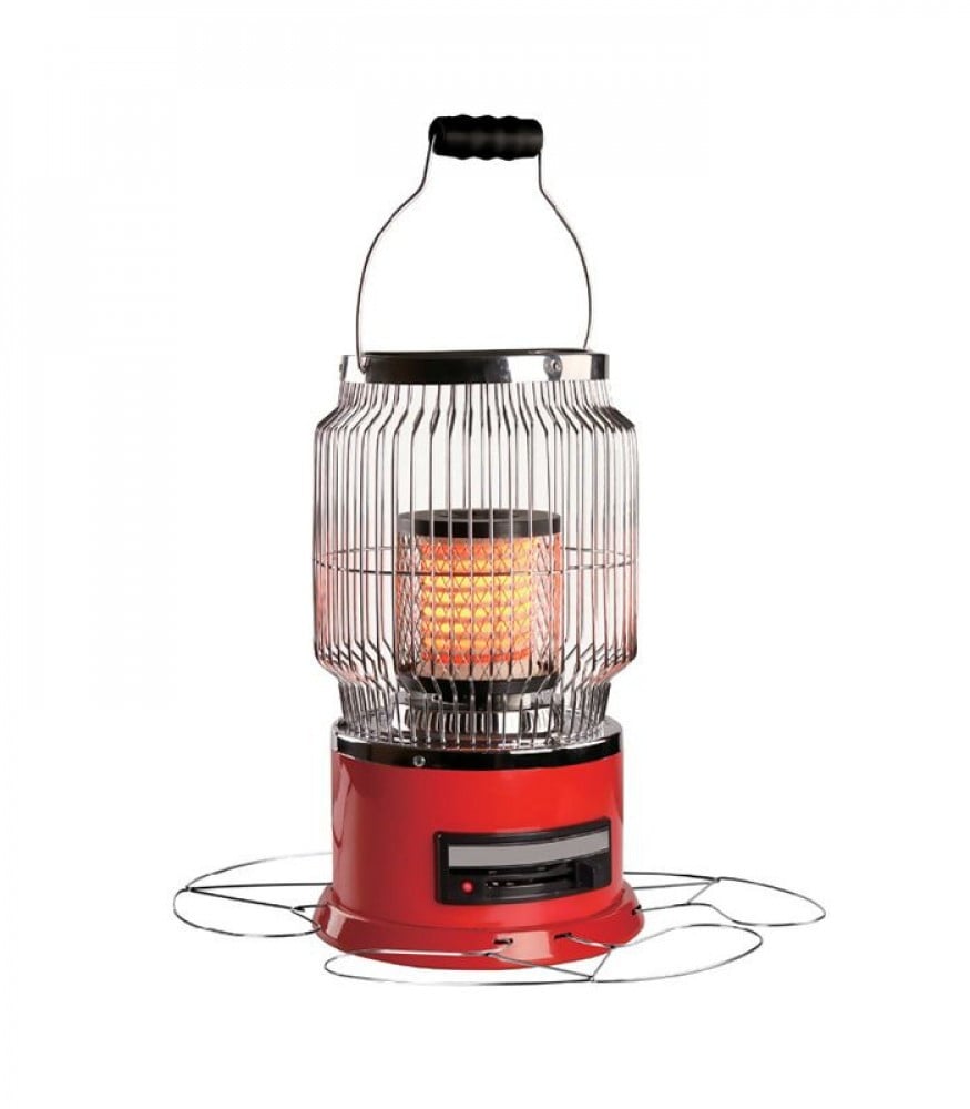 Electric fireplace with a circular design, with a capacity of 2000 watts, from Jano