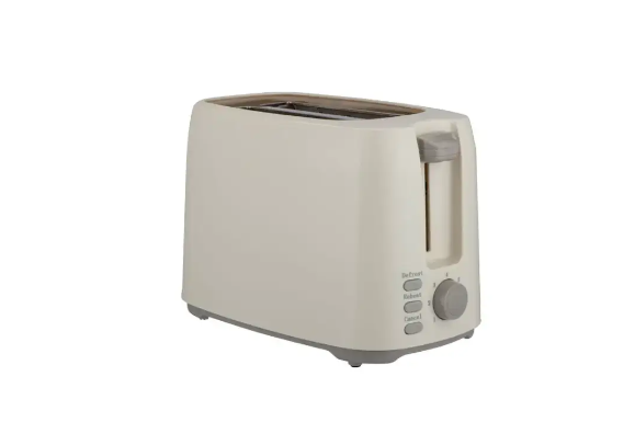 Koolen bread toaster, capacity of two slices, 700 watts, white
