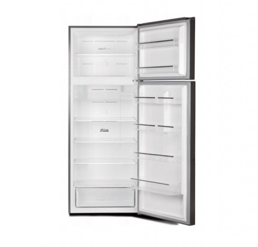 Comfort refrigerator, two doors, 16.4 feet, silver-490