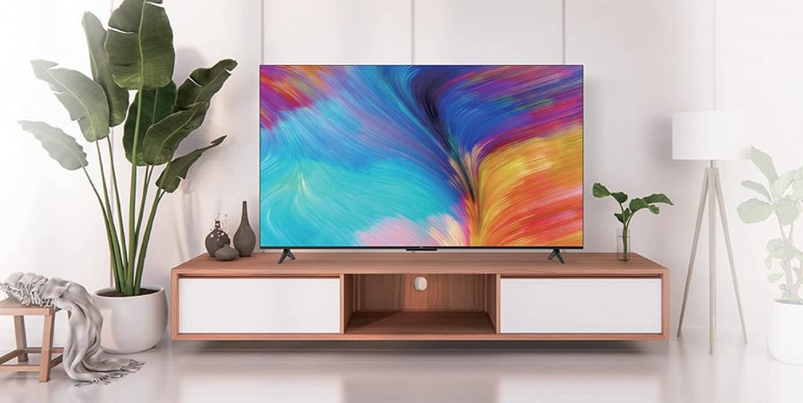 شاشة TCL جوجل تي في مقاس50  بوصة  بدقة 4K