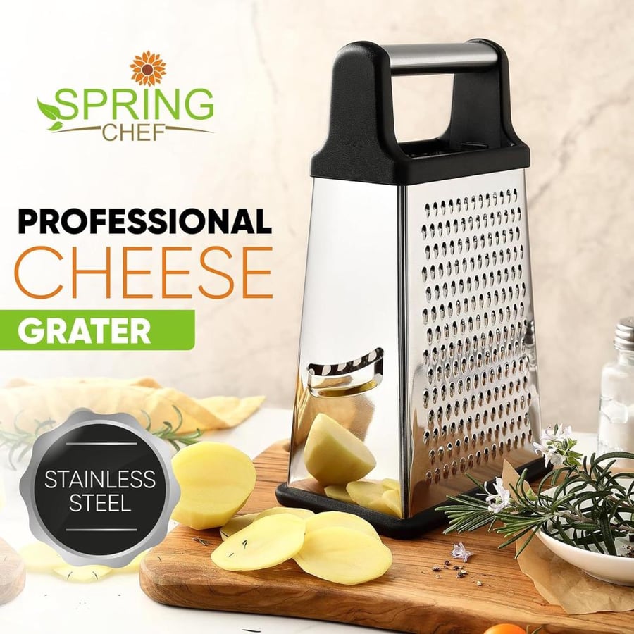 Quadrant grater from stainless steel (available in two sizes)