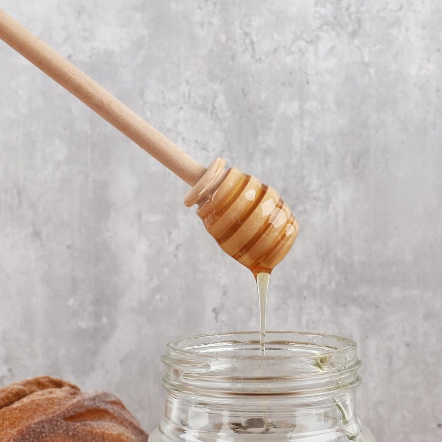 Wooden honey spoon set | 5 pieces