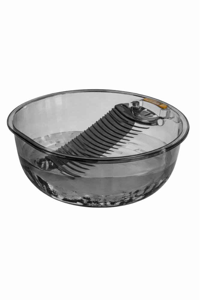 Large Round Wash Basin with Drain Plug – 46 x 43.6 x 16 cm, 10L Kitchen Vegetable & Fruit