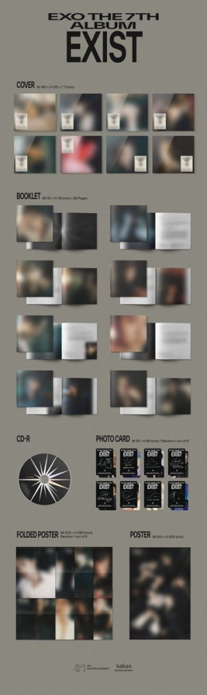EXO - EXIST (7th regular album)