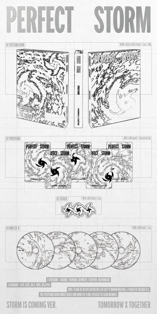 TXT - 9th Mini Album PERFECT STORM