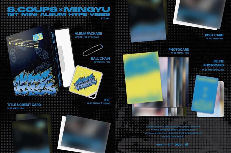 S.COUPS X MINGYU 1st Mini Album "HYPE VIBES"