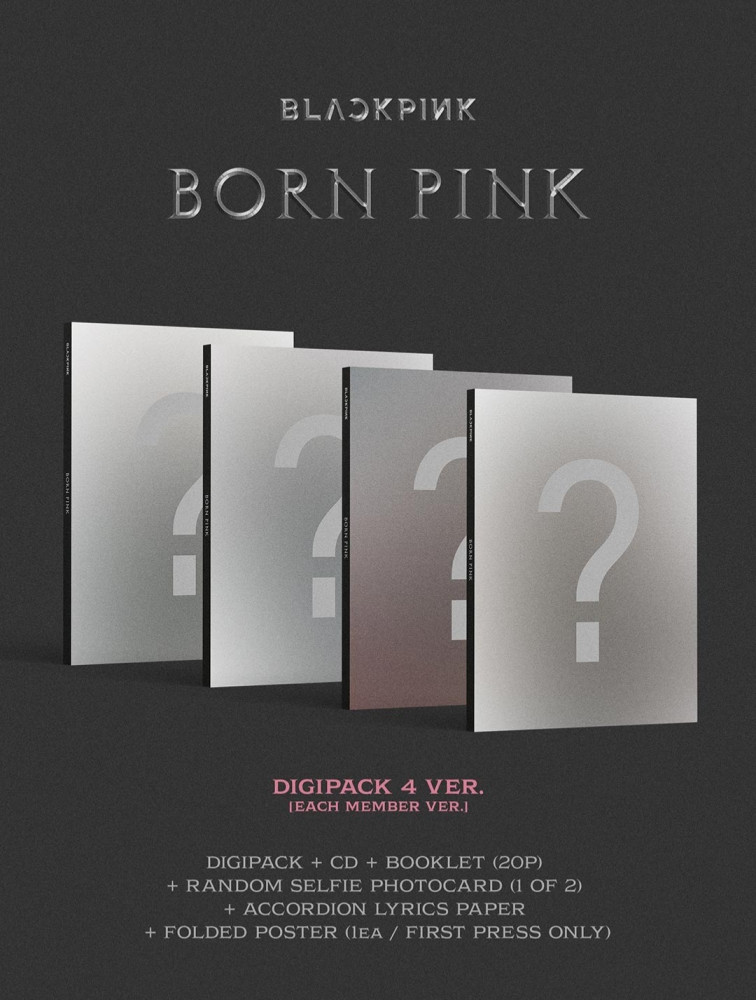 BLACKPINK 2ND ALBUM 'BORN PINK' DIGIPACK VER