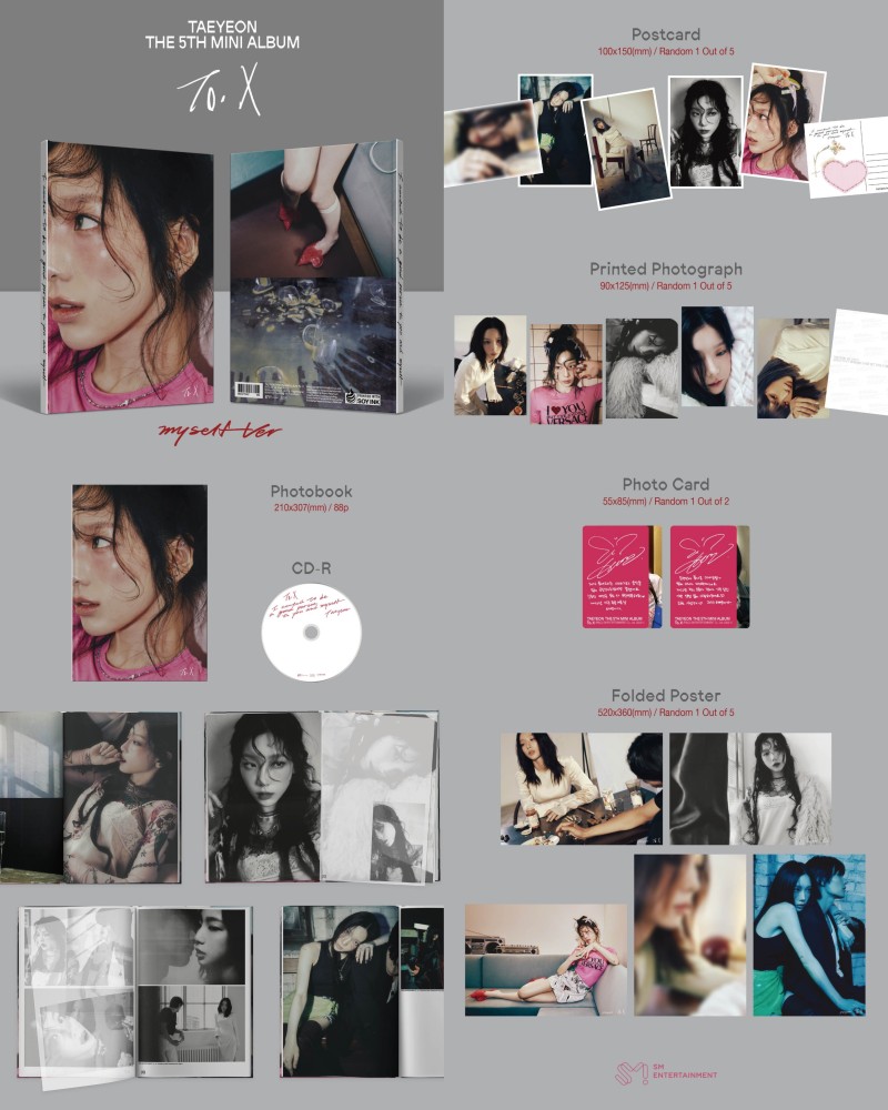 TAEYEON The 5th Mini Album [To. X]