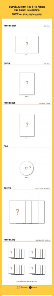 SUPER JUNIOR - 11th Album Vol.2 (The Road : Celebration)
