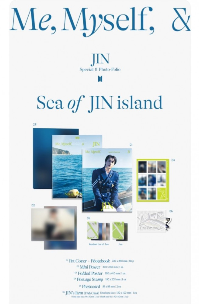Special 8 Photo-Folio Me, Myself, and Jin ‘Sea of JIN island’