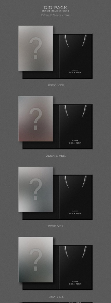 BLACKPINK 2ND ALBUM 'BORN PINK' DIGIPACK VER