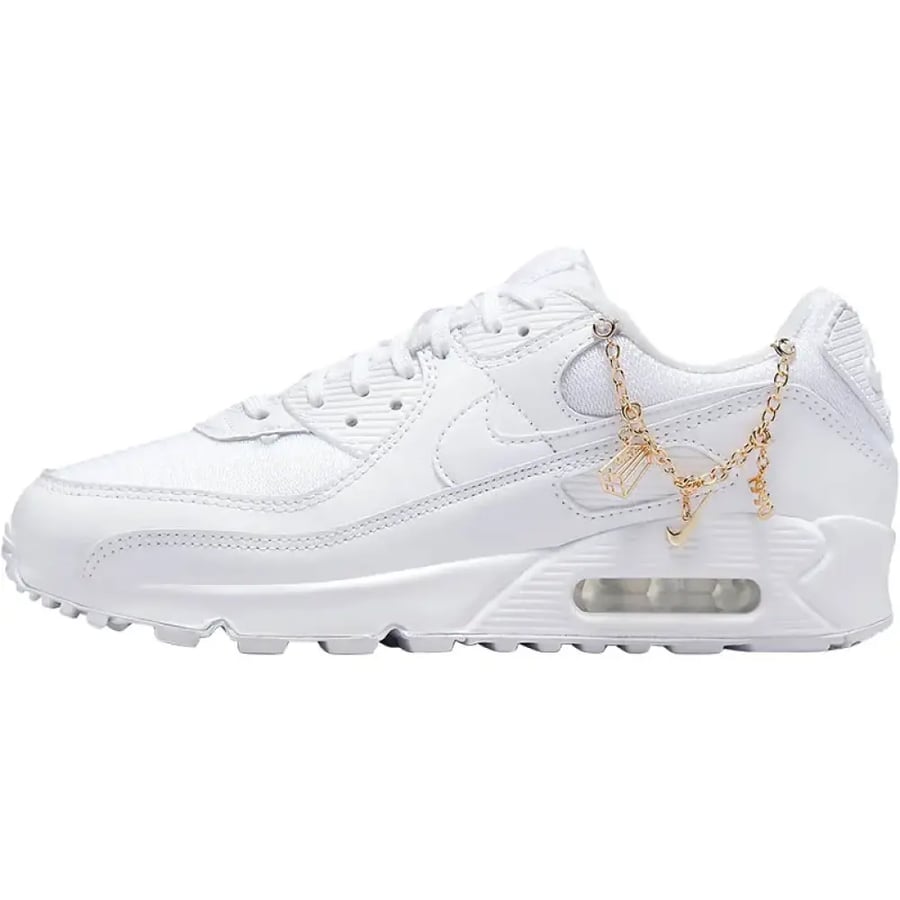 حذاء Nike Authentic AIR MAX 90 PRM كاجوال نسائي جديد DH0569-100