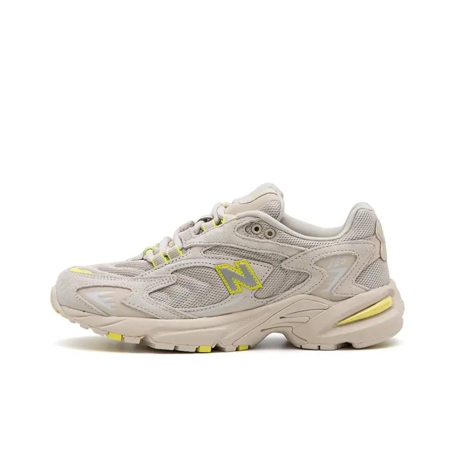 New Balance NB 725 Retro، حذاء جري كاجوال منخفض الارتفاع، للجنسين، رمادي كريمي