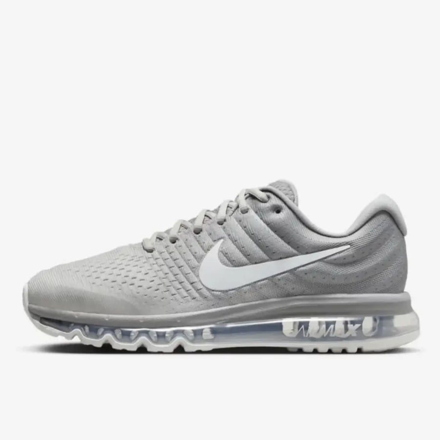 حذاء نايك الجديد من سلسلة Air Max ذو تصميم بصري كامل الطول ونظام هوائي لامتصاص الصدمات، خفيف الوزن ومتين ومقاوم للتآكل، رقم الموديل 849559-005