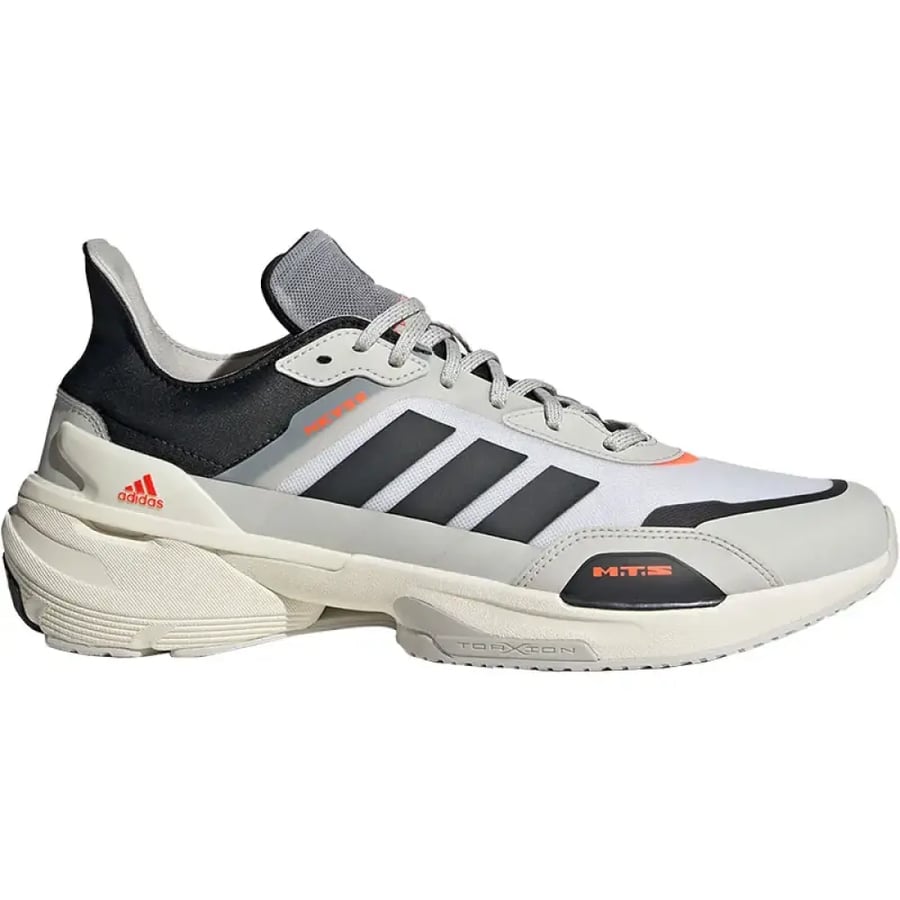 حذاء الجري Adidas الأصلي الجديد للجنسين ذو القطع المنخفضة ونعل سميك IE3222