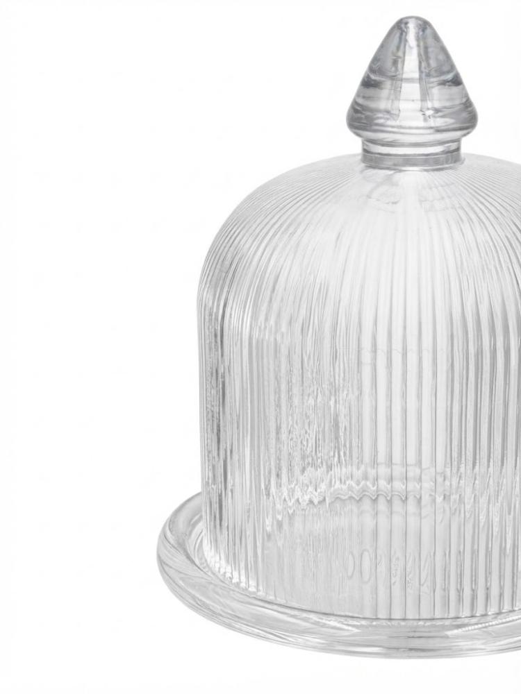 صحن صغير مع غطاء زجاجي - BW12754-1