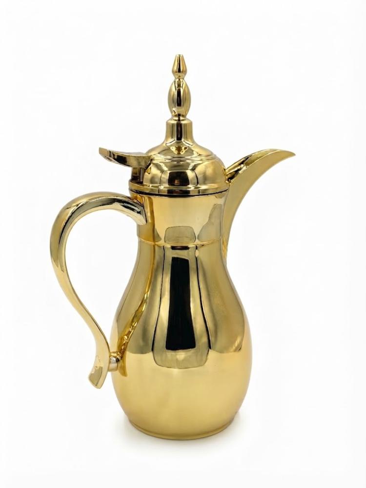 دلة القهوة العربية 500 مل ذهبي 0012000009